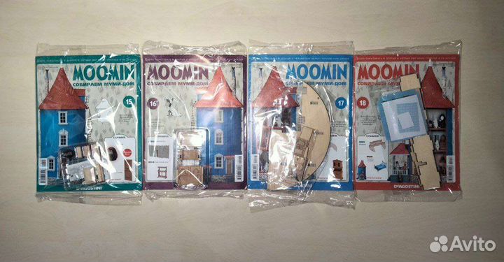 Журналы Деагостини Муми-тролли moomin DeAgostini