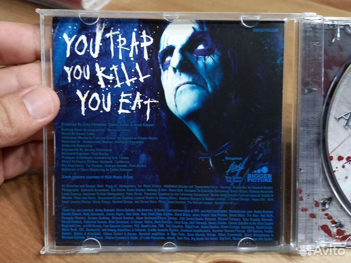 Alice cooper. Along game a spider