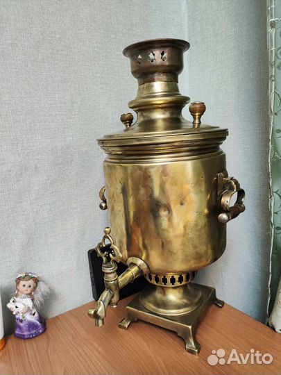 Самовар угольный старинный