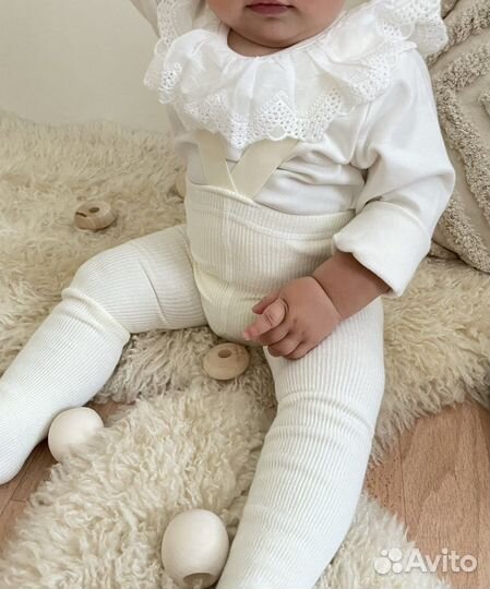 Колготки на подтяжках детские (новые)