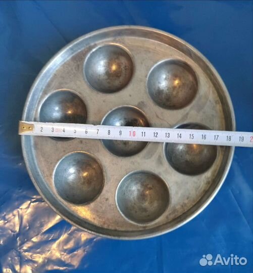 Формы для выпечки СССР и сковорода чугунная новая