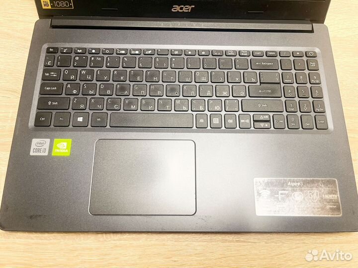 Ноутбук acer aspire 3 a315-57g