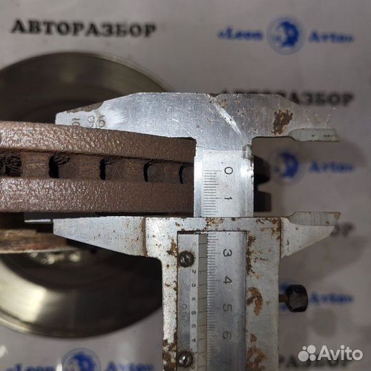 Диск тормозной передний Mazda Cx-7 2007