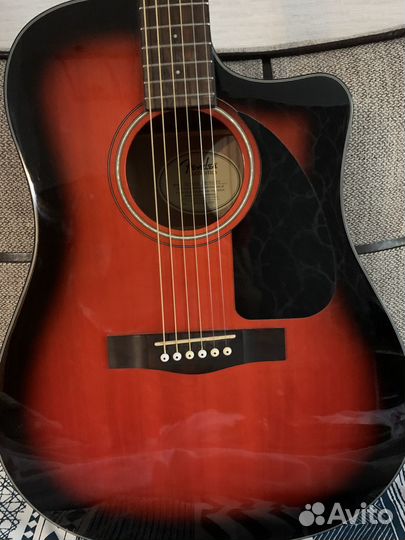 Электроакустическая гитара fender CD-60CE