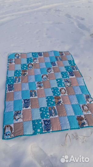 Детское лоскутное одеяло новое
