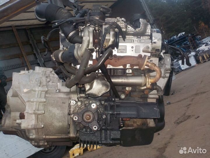 Двигатель Tiguan Passat cbab 2.0TDI