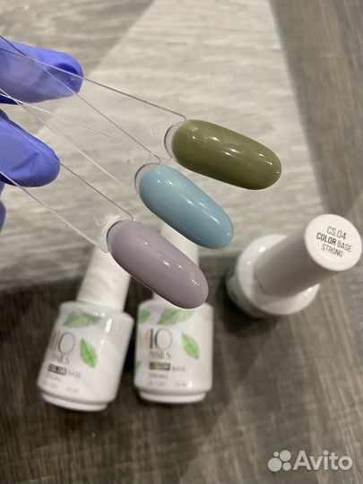 Цветная база для ногтей