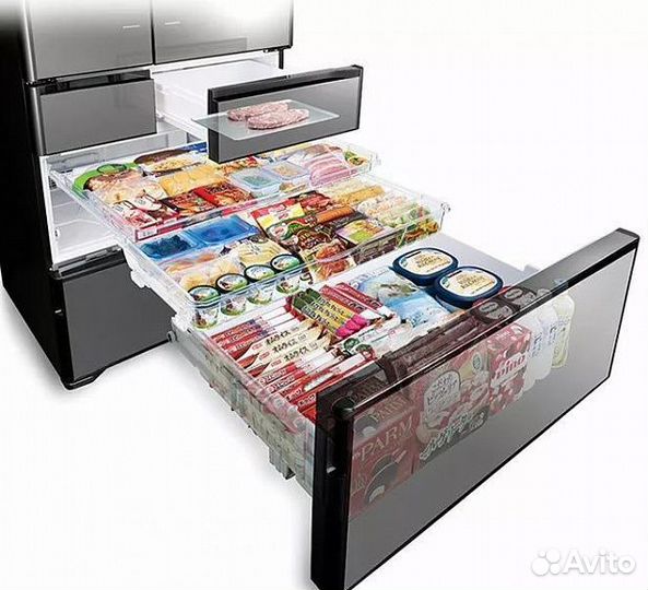 Холодильник hitachi R-X740GU X (Crystal Mirror)