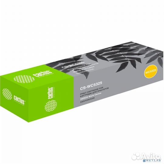 Картридж лазерный Cactus CS-WC5325 006R01160 черны