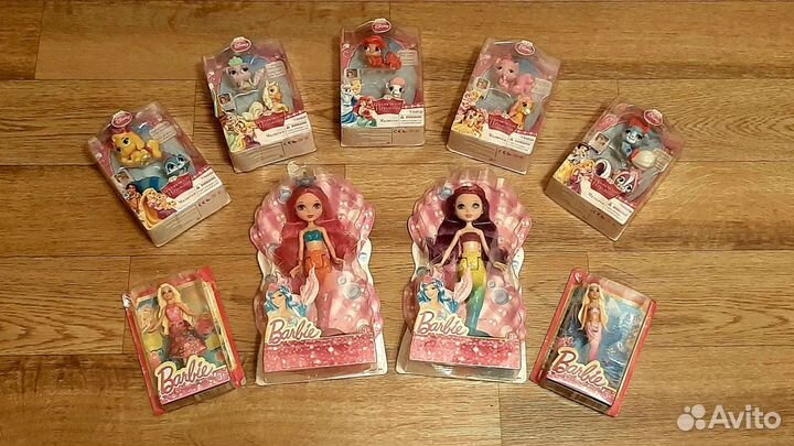Игрушки коллекционные Barbie, Disney, новые