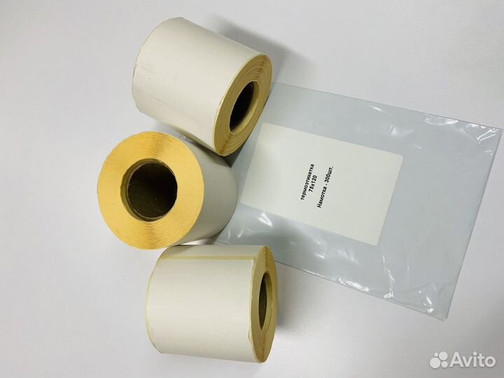 Термоэтикетки 75х120 для Озон (ozon)