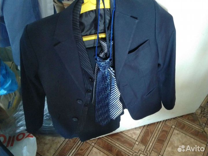Пиджак синий140/34