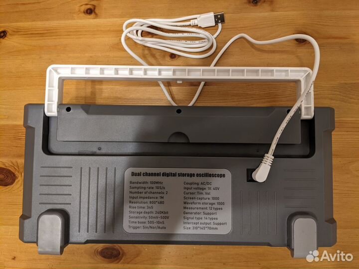Осциллограф fnirsi 1014D с генератором
