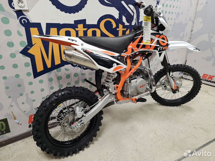Kayo basic TT125EM 17/14 KRZ (механ., эл. стартер)
