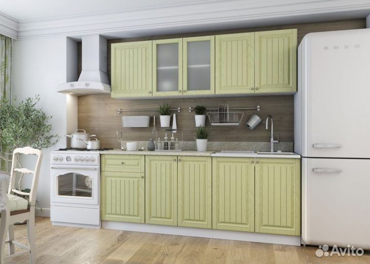 Кухня 2,0 метра Фисташка