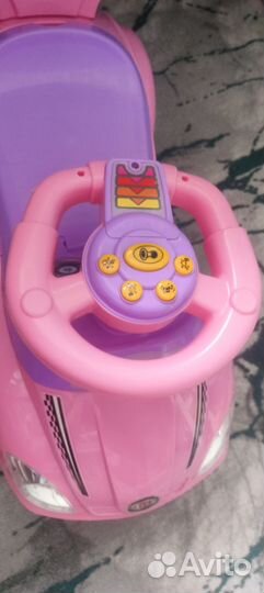 Каталка детская,пушкар со звуковыми эффектами