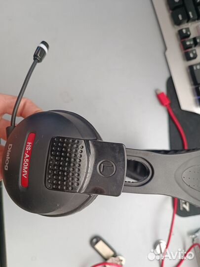 Наушники Dialog с микрофоном