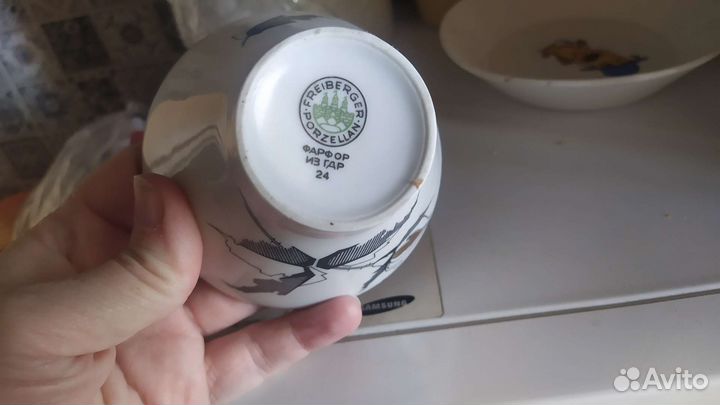 Тарелки Черная роза