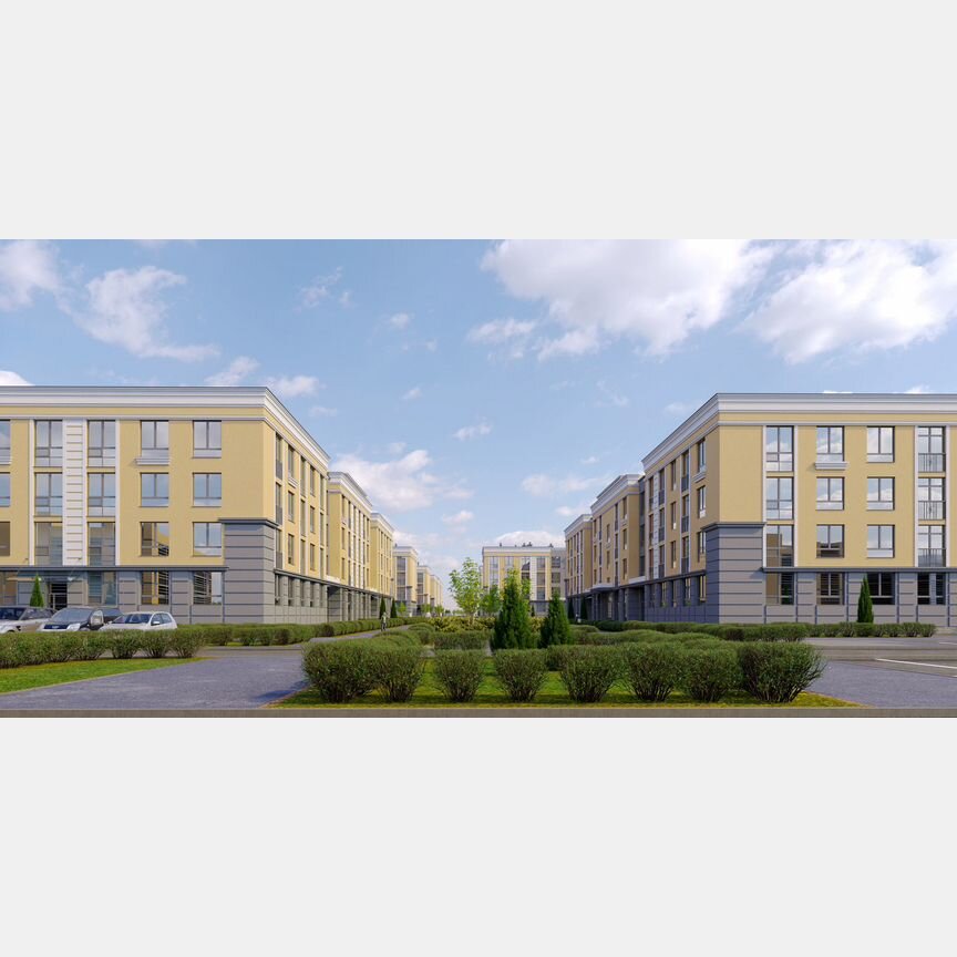 1-к. квартира, 35,9 м², 4/4 эт.