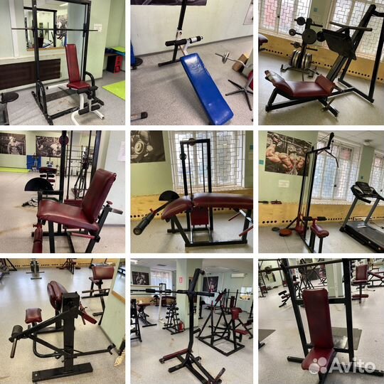 Силовые тренажеры бу