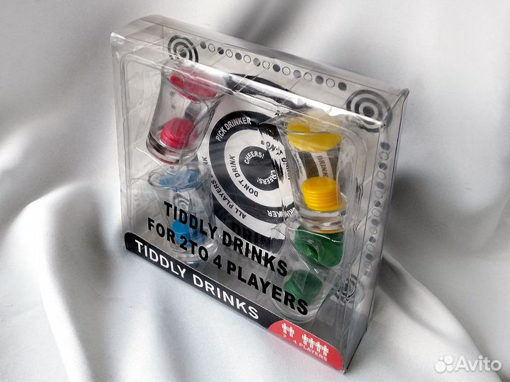 Алкогольная игра tiddly drinks 2-4 человека