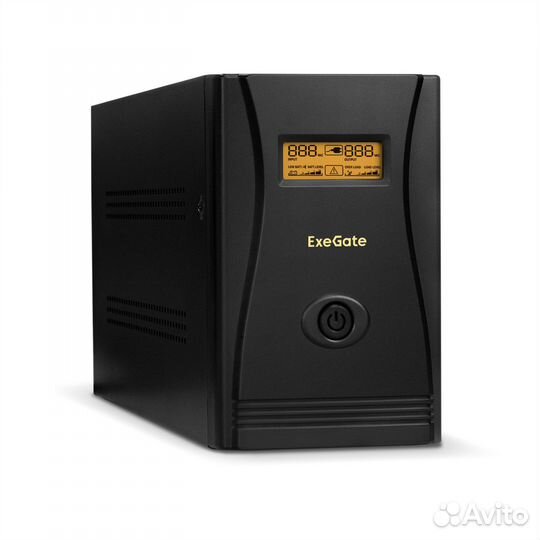 Ибп ExeGate SpecialPro Smart LLB-2200.LCD.AVR.4SH