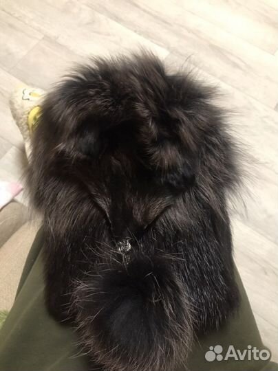 Шапка зимняя меховая женская норковая