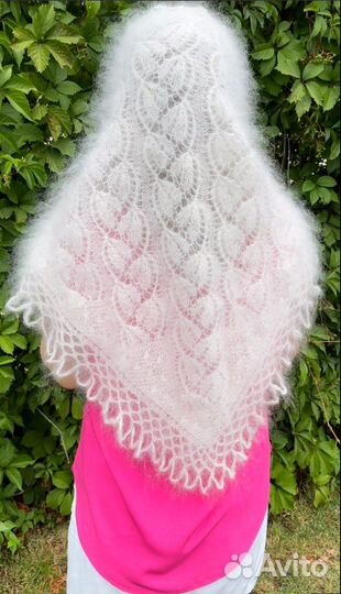 Пуховая шаль Пуховая косынка