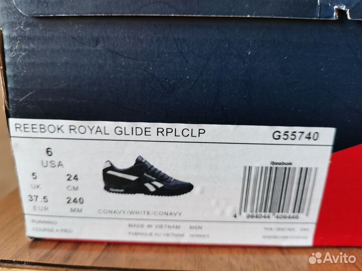 Кроссовки reebok royal glide conavy