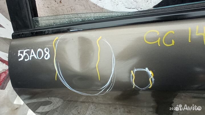 Дверь задняя левая для Mazda 6 2002 - 2007