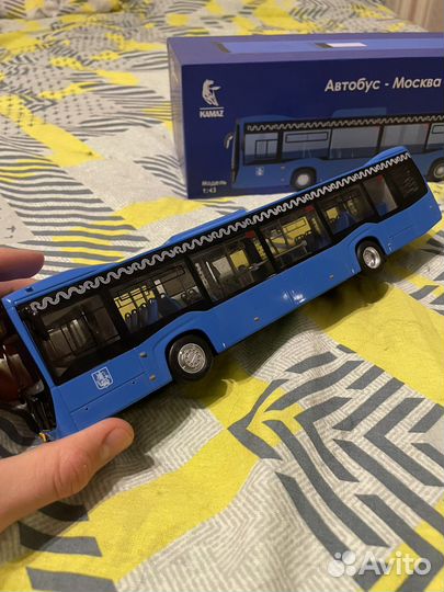 Автобус - Москва. 1:43. Kamaz