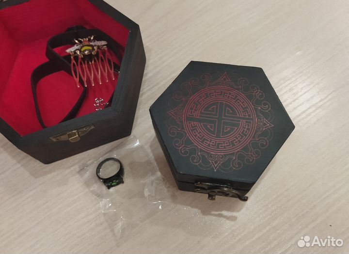 Шкатулка Леди Баг деревянная новая