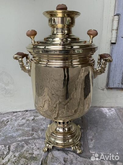 Самовар уголный дровяной начало хх века