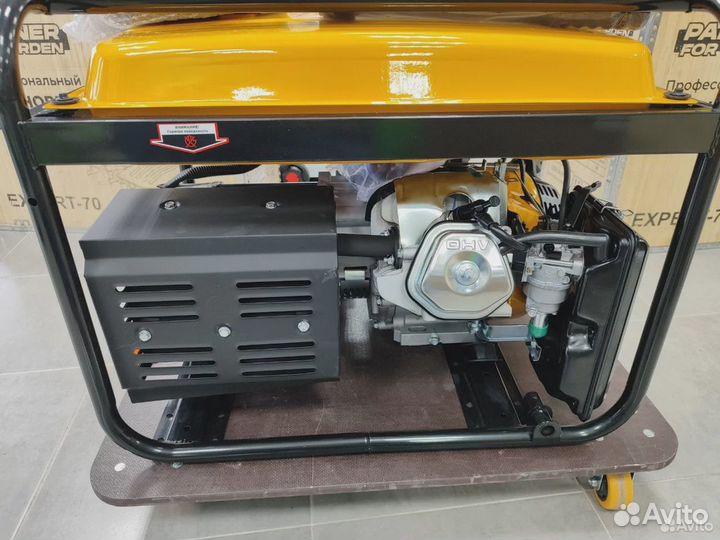 Генератор бензиновый 7.5 кВт электро-запуск