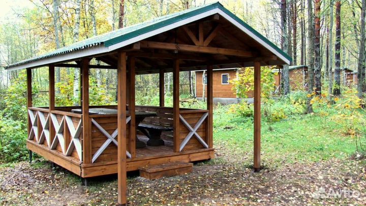 Беседка под ключ