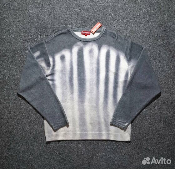 Свитшоты supreme blurred logo