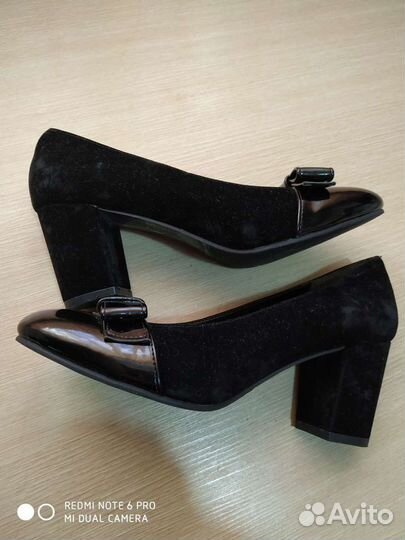 Туфли женские 37 размер новые черные