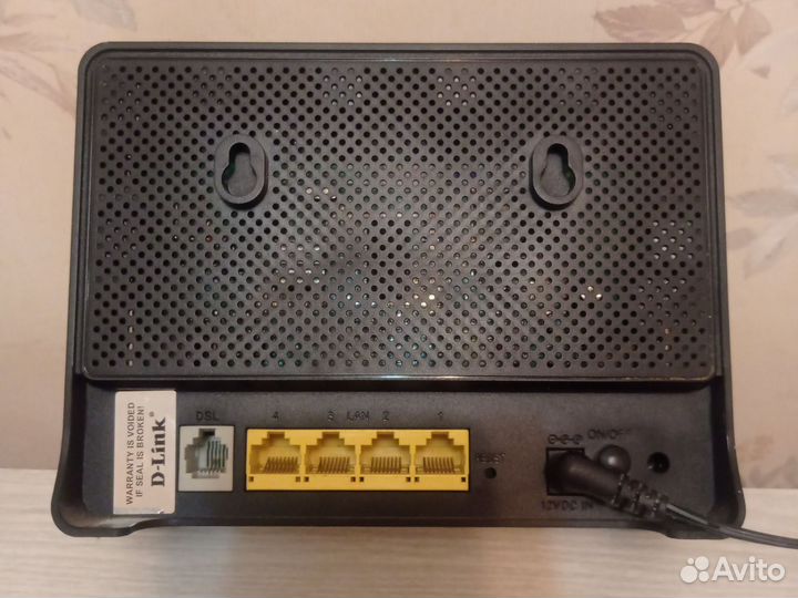 Wi-fi роутер D-Link для dsl линии