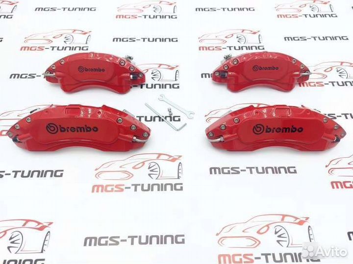 Brembo накладки суппортов алюминий Camaro 2016+