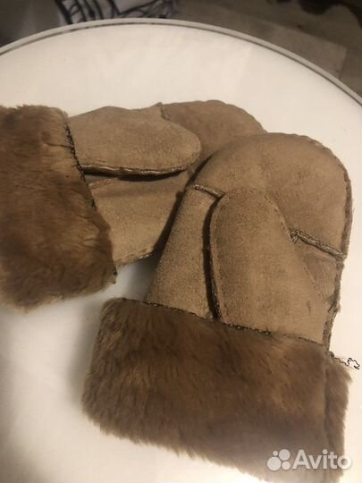 Варежки детские на 4-5 лет