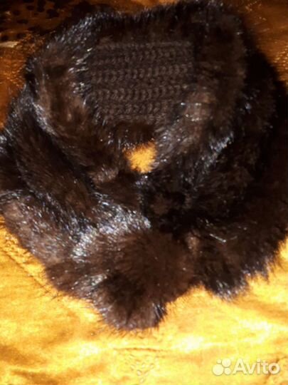 Повязка на голову норковая