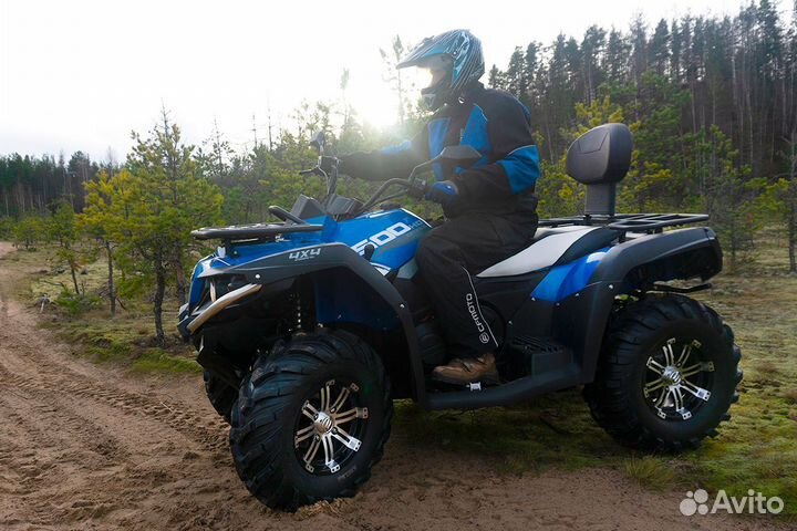 Квадроцикл cfmoto cforce 500HO (синий)