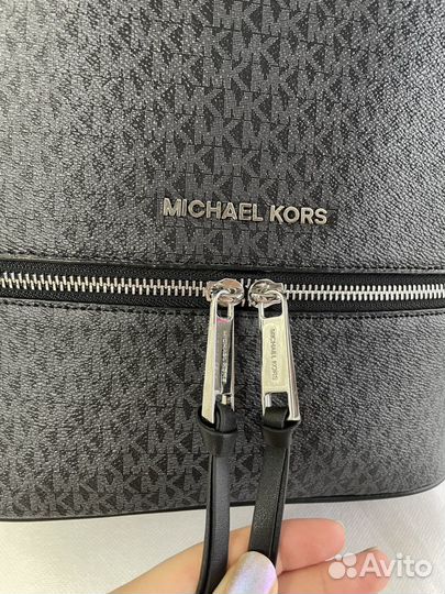 Рюкзак Michael Kors черно-серый