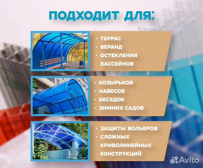 Сотовый поликарбонат Skyglass Желтый