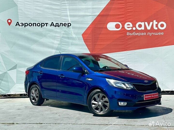 Kia Rio 1.4 AT, 2015, 125 000 км