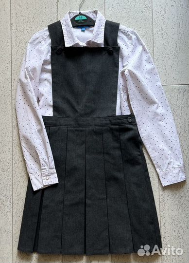 Школьная одежда для девочек 128-134 см(+рюкзак)