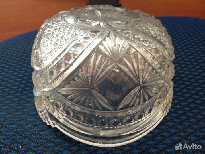 Конфетница ваза хрусталь СССР