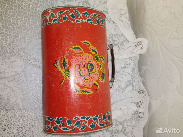 Сундучок металлический детский СССР