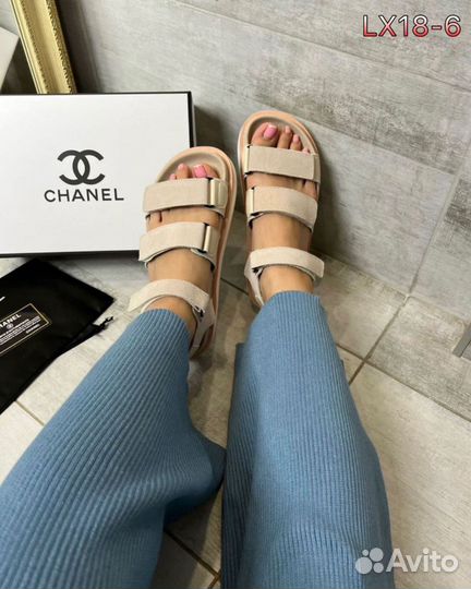 Сандалии chanel