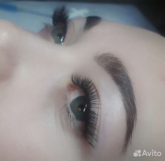 Наращивание ресниц на дому